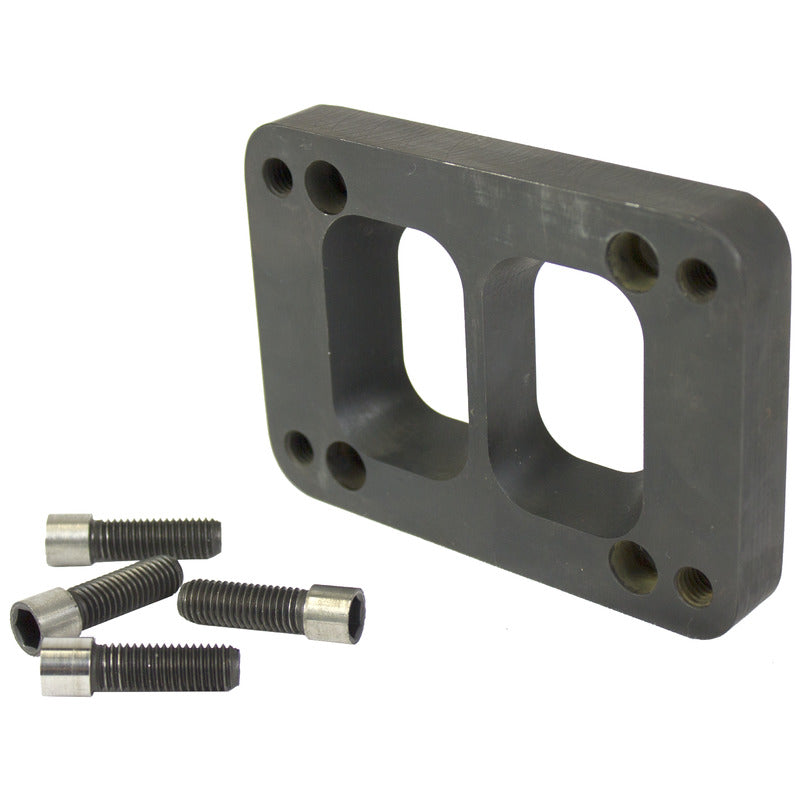 Turbo Mount Adapter Manifold Flange T4-T6 Dual Volute BD Diesel