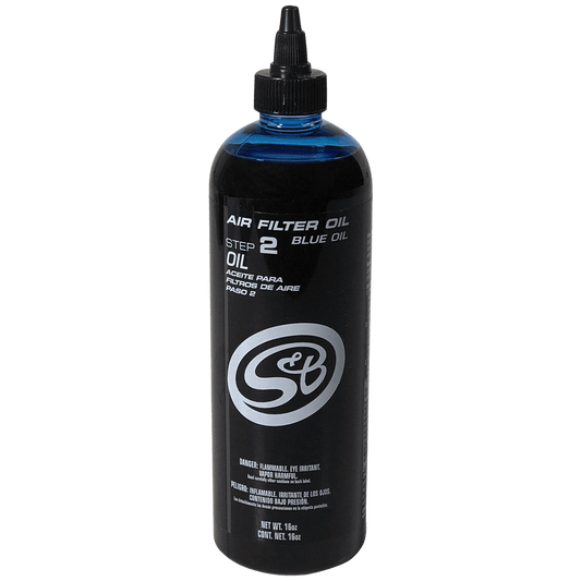16 oz. Bottle of Air Filter Oil - Blue